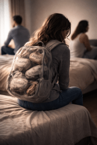 Kindheitstrauma & Beziehungen Den unsichtbaren Rucksack ablegen